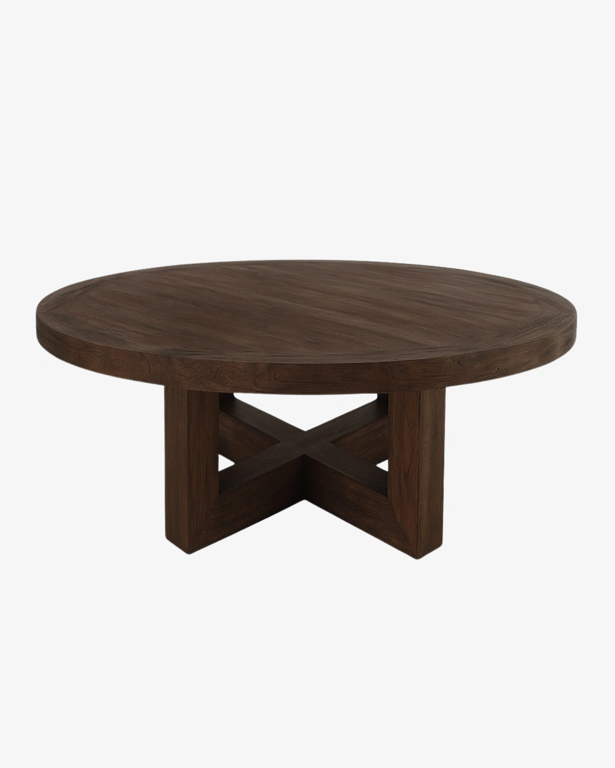 Marlow Round Coffee Table - Walnut