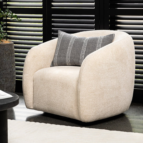 Max Swivel Chair - Natural