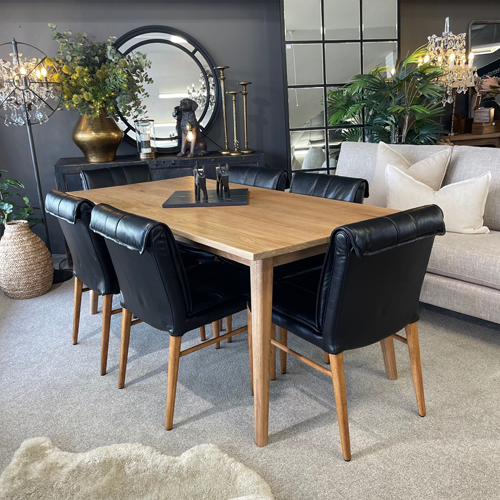 Vicchy Dining Table - 180cm - Oak