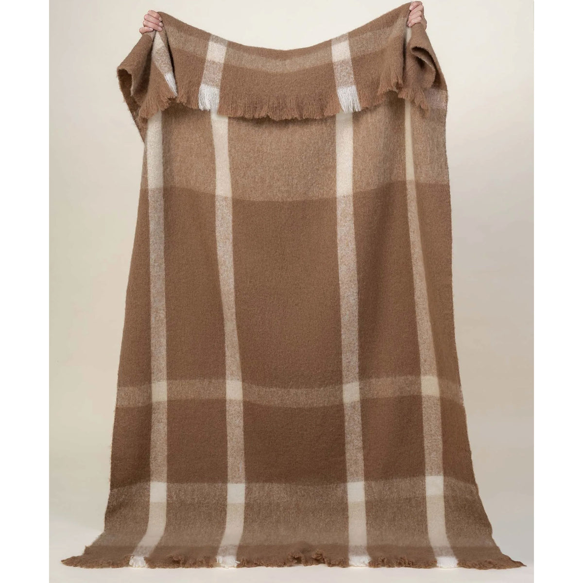 Weave Mayfield NZ Wool Throw - Cinnamon