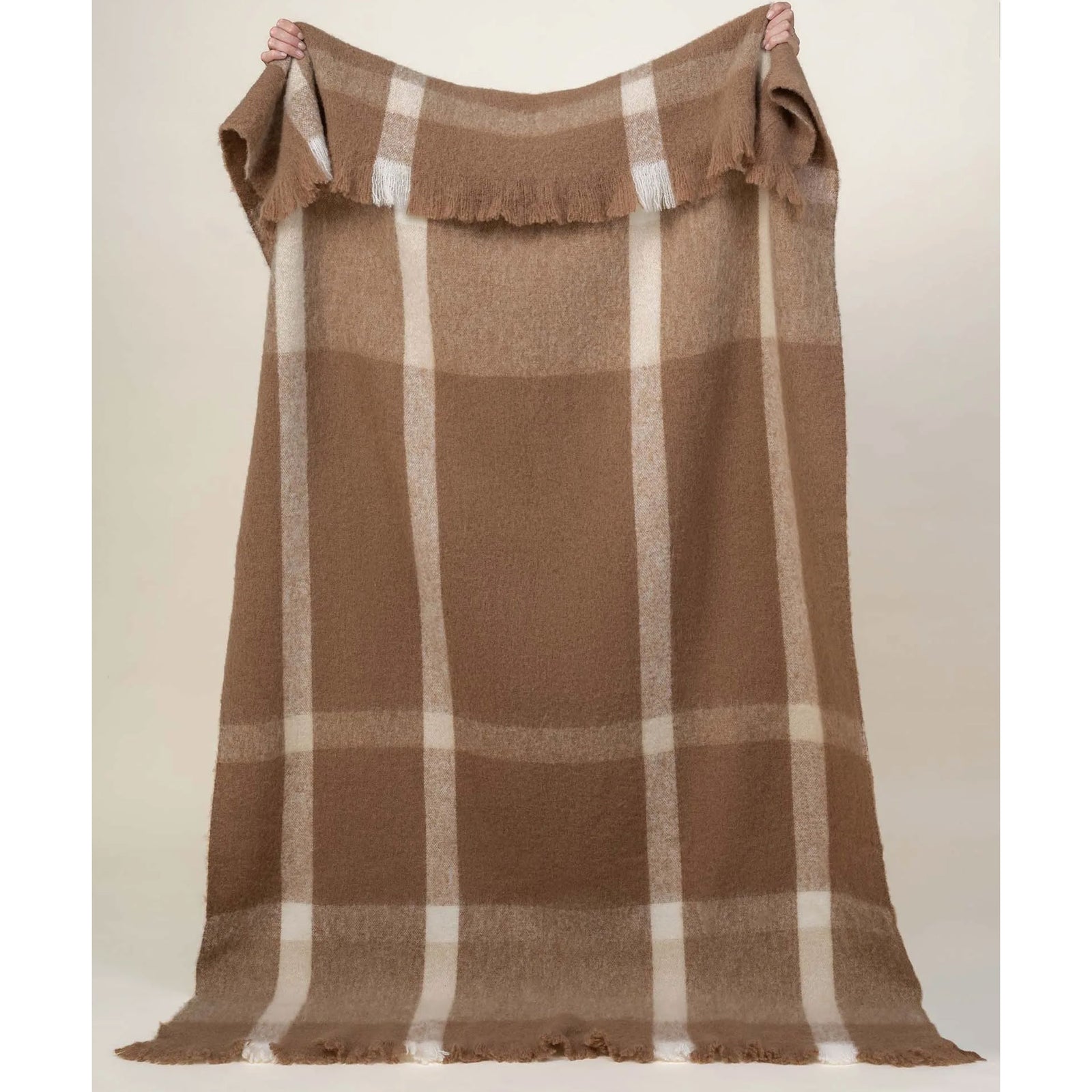 Weave Mayfield NZ Wool Throw - Cinnamon