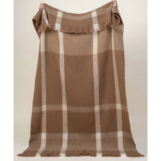 Weave Mayfield NZ Wool Throw - Cinnamon
