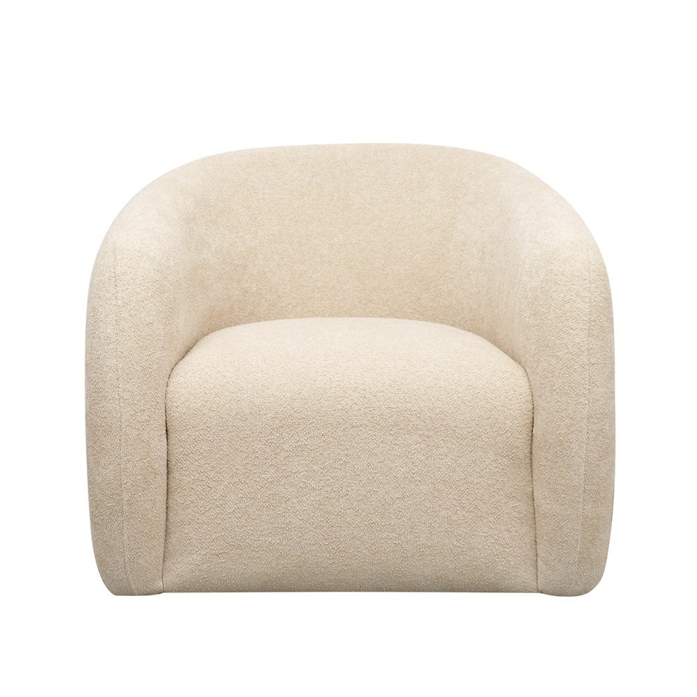 Mecca Swivel Chair - Cream