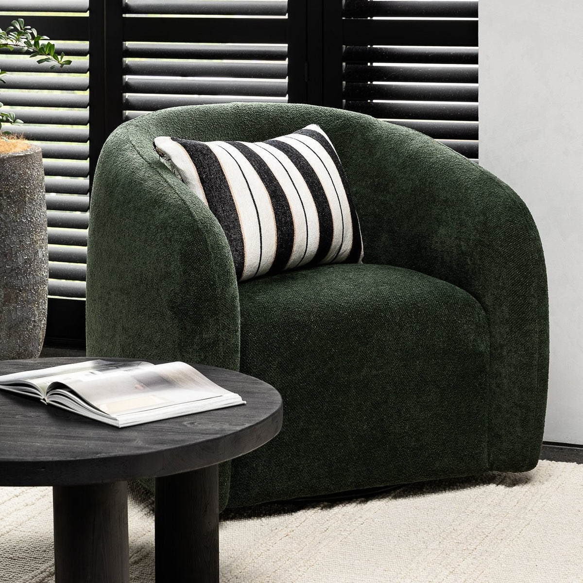 Max Swivel Chair - Green