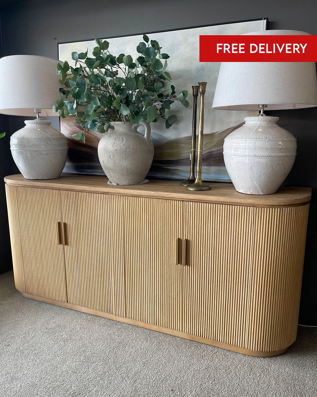 Michigan 4 Door Sideboard