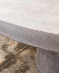 Milazzo Round Concrete Outdoor Table - 150CM