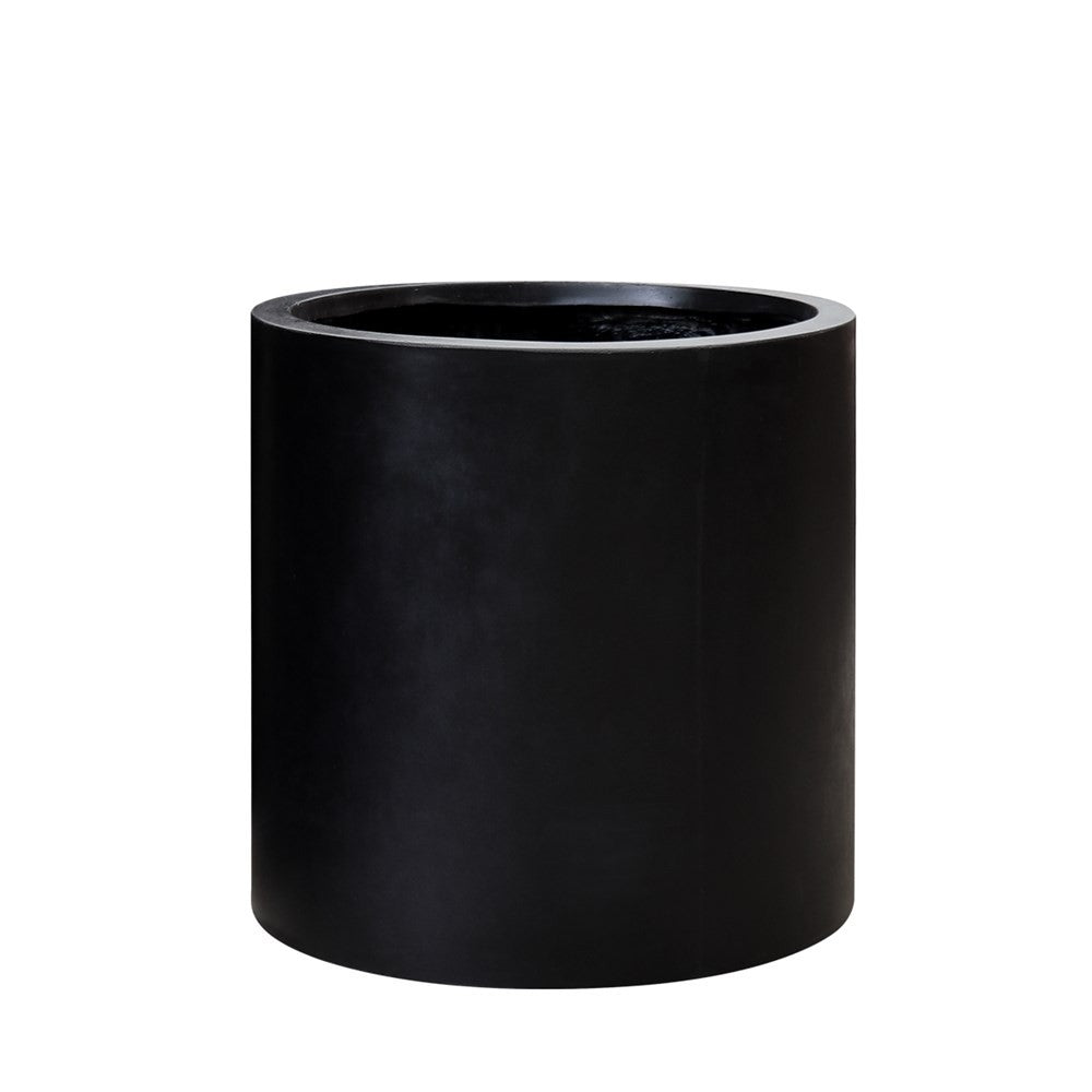 Mikonui Black Outdoor Planter - Medium