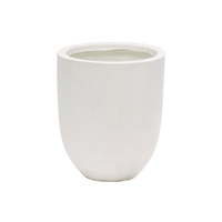 Mohaka White Outdoor Planter - Small