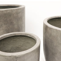Mohaka Cement Outdoor Planter - Large