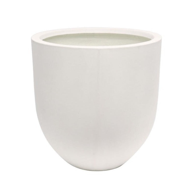 Mohaka White Outdoor Planter - Large