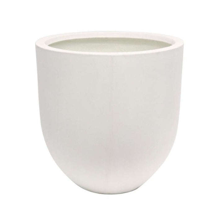 Mohaka White Outdoor Planter - Large