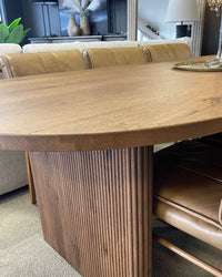 Monaco Oval Dining Table - 249cm