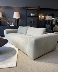 Montana 3.5 Seater Slipcover Sofa - Washed Green