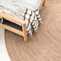 Mornington Round Outdoor Floor Rug - Teak - 210cm Dia