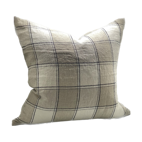 Aspen Cushion + Feather Inner - Natural