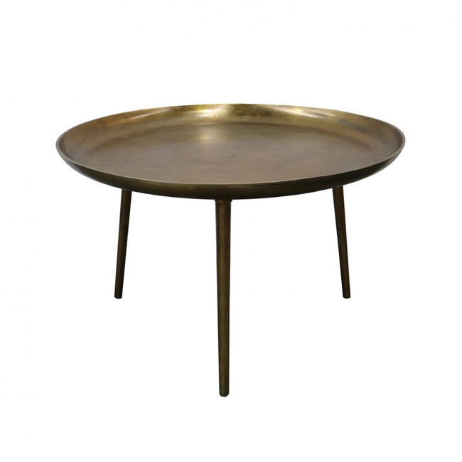 Naumi Coffee Table - Antique Brass
