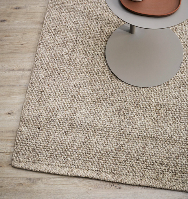 Baya Nebraska Floor Rug - Pebble - 300cm x 400cm