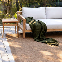 Noumea Outdoor Floor Rug - Teak - 200cm x 290cm