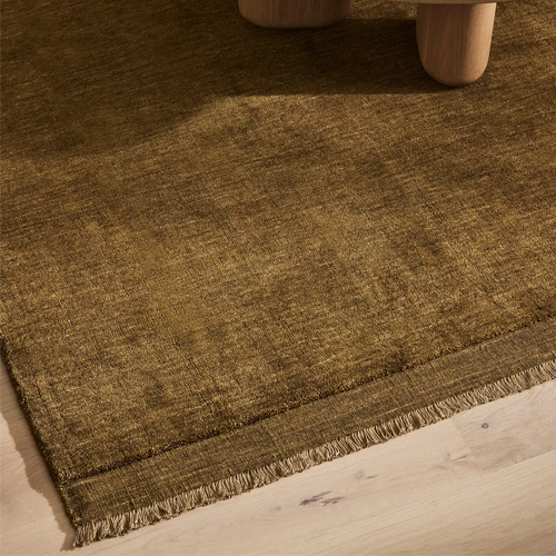 Weave Silvio Floor Rug - Oakmoss - 300cm x 400cm - NZ Wool