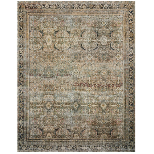 Loloi Layla Floor Rug - Olive/Charcoal - 2.74 X 3.66M