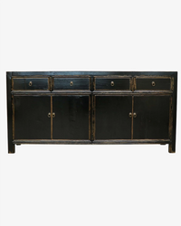 Oneta Painted 4 Door Sideboard - Vintage Black