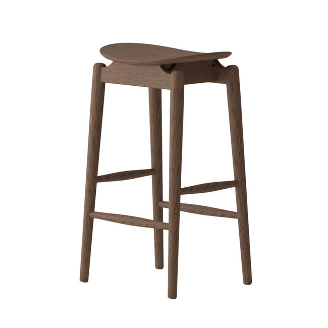 Oslo Oak Barstool - Walnut