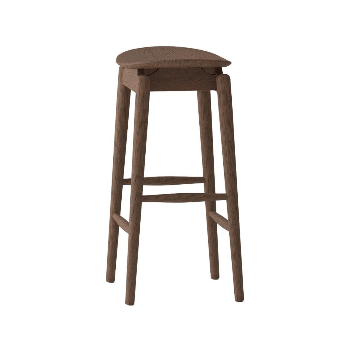 Oslo Oak Barstool - Walnut