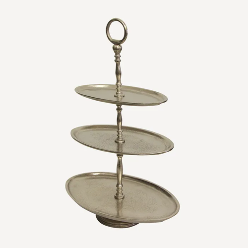 Oval 3 Tier Cake Stand