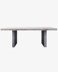 Palma Concrete Outdoor Dining Table Grey - 200CM