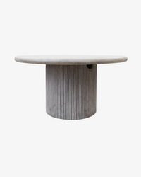 Patras Round Concrete Outdoor Table - 150CM
