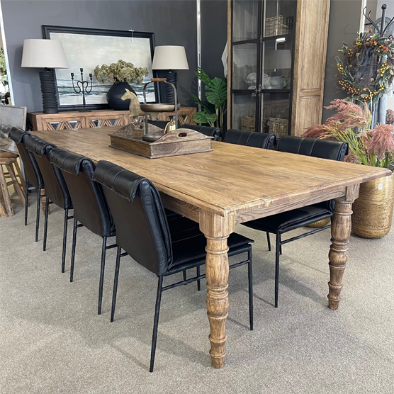 Patriarch Reclaimed Dining Table 300cm – Greenslades Furniture