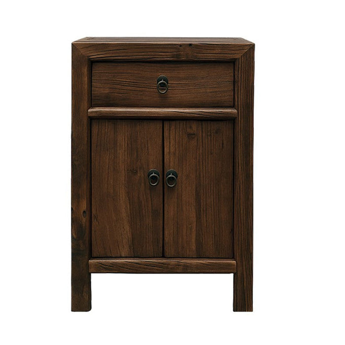 Pavia Bedside Table Medium - Walnut