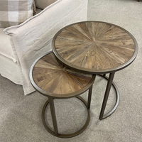 Pearson Round Side Tables - Nest of 2