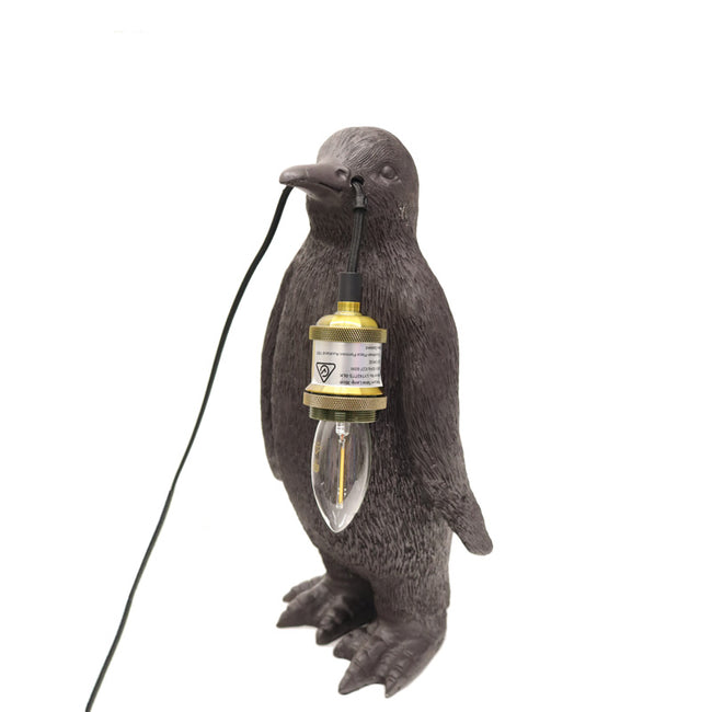 Penguin Table Lamp - Black