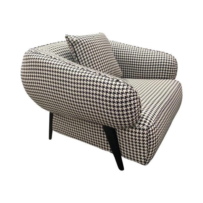 Phoebe Houndstooth Chair