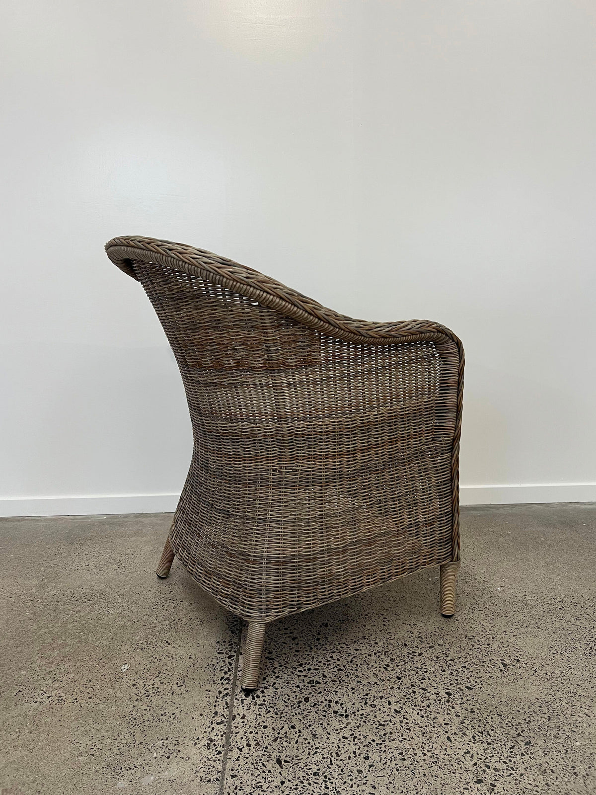 Piha Outdoor Chair - Natural Wicker/Natural Cushion