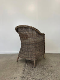 Piha Outdoor Chair - Natural Wicker/Natural Cushion