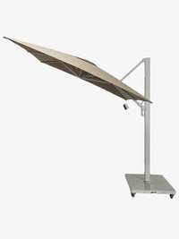 Greenslades Porto Cantilever Umbrella - 2.5m Square - Taupe
