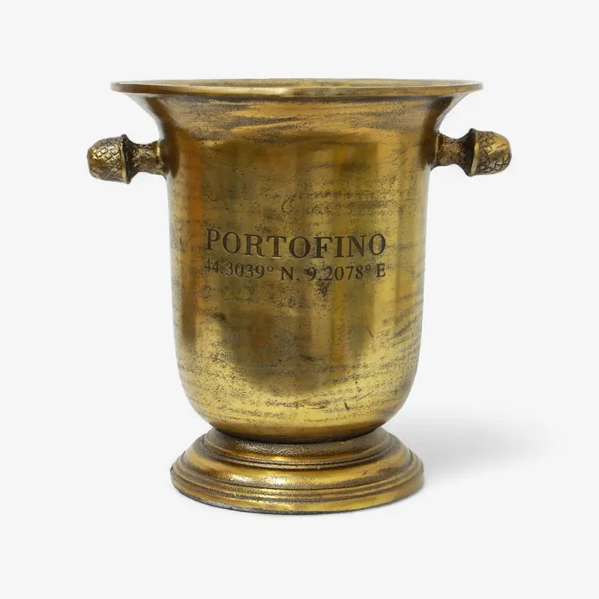 Portofino Gold Champagne Bucket - Tall