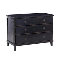 Princeton Black Bedroom Chest of Drawers
