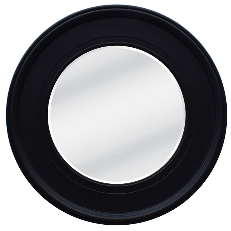 Alissa Round Mirror -  Black - 94cm