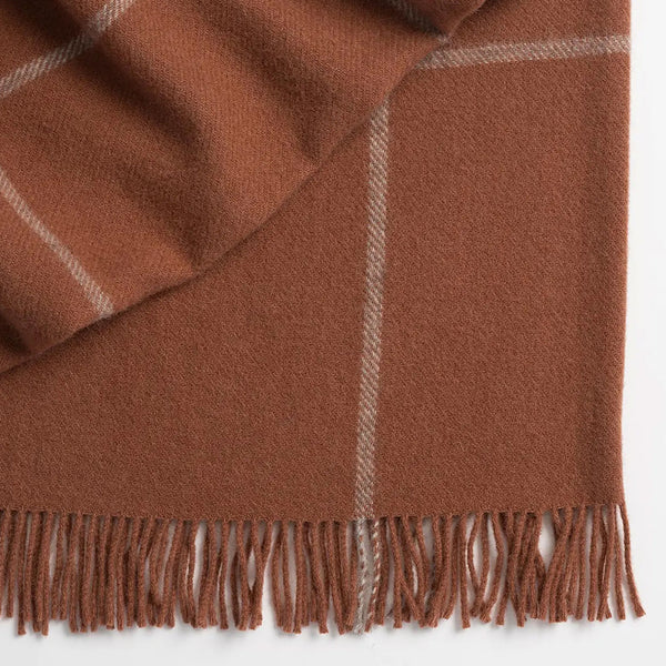 Weave Ranfurly Wool Throw - Earth