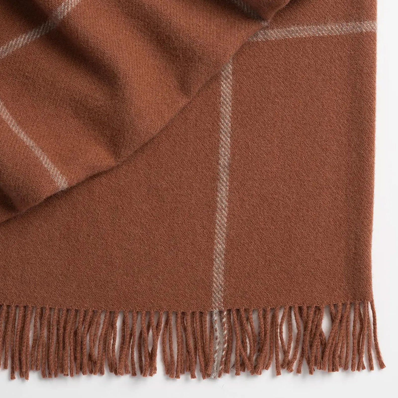 Weave Ranfurly Wool Throw - Earth