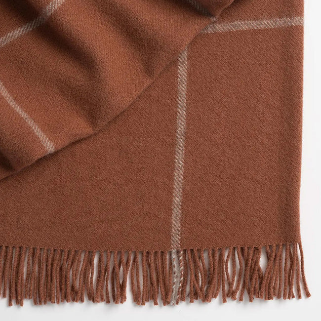 Weave Ranfurly Wool Throw - Earth