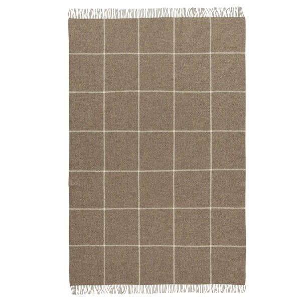 Weave Ranfurly Wool Throw - Oak