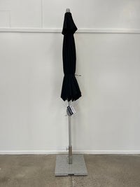 Greenslades Remy Tilting Outdoor Umbrella - Fibreglass Arms - 2.7m Octagonal - Black