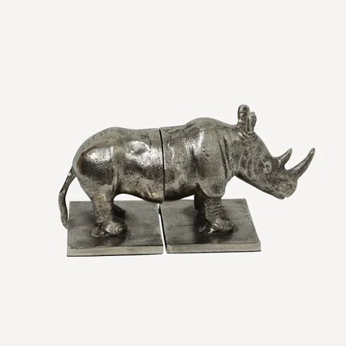 Rhino Bookends