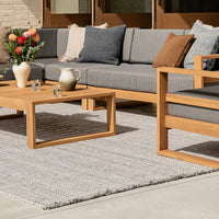 Rhodes Outdoor Floor Rug - Slate - 200cm x 300cm