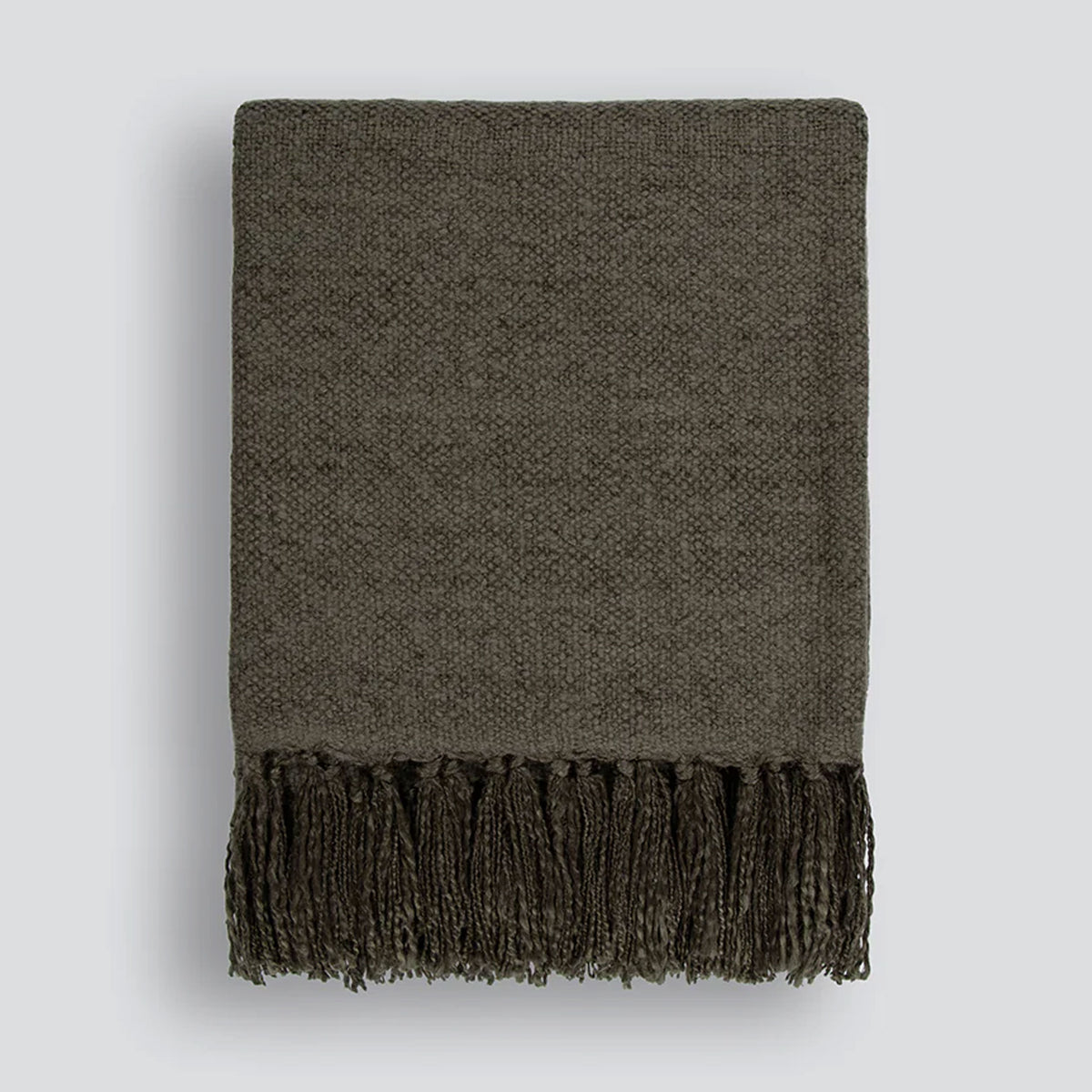 Baya Richmond Throw - Dark Olive