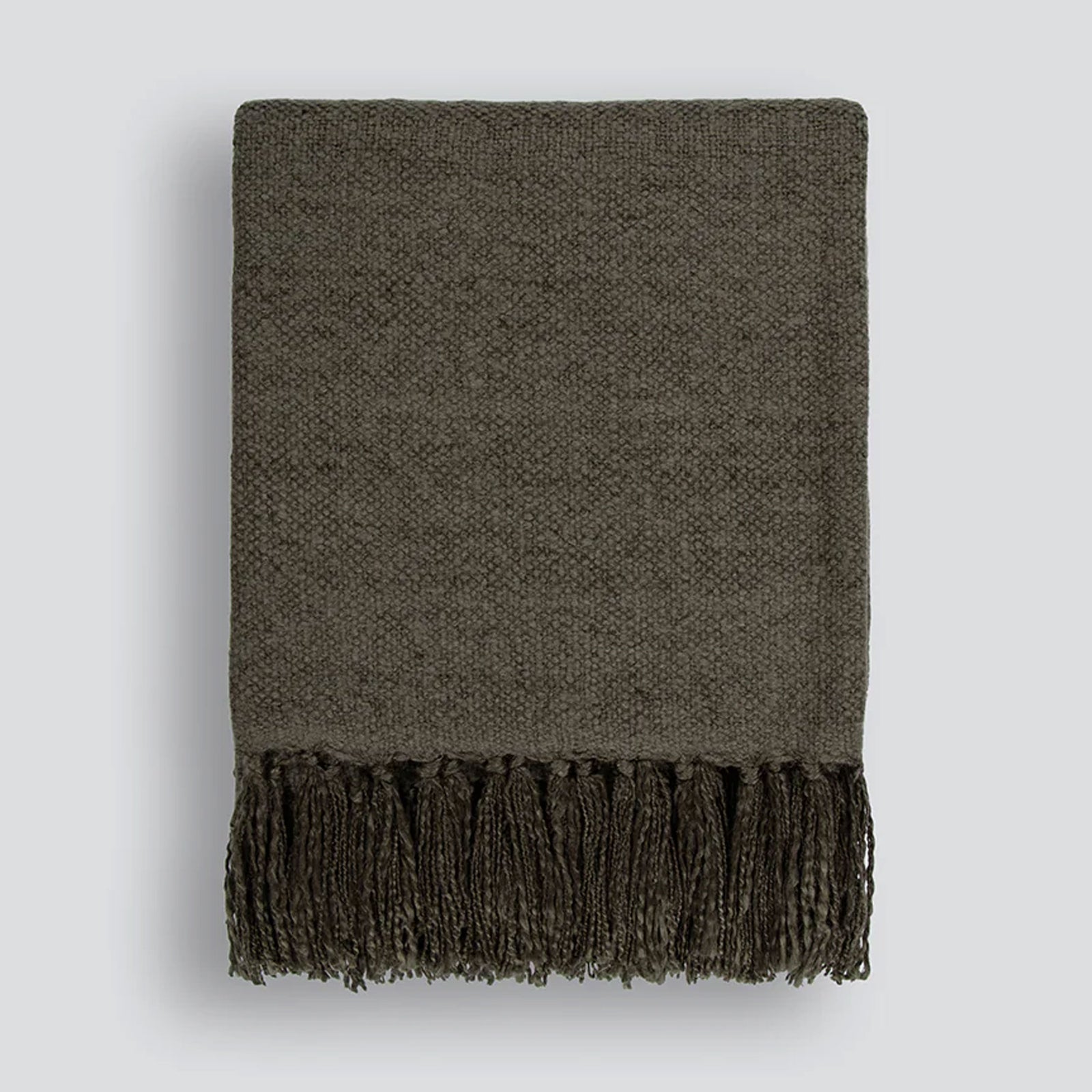 Baya Richmond Throw - Dark Olive
